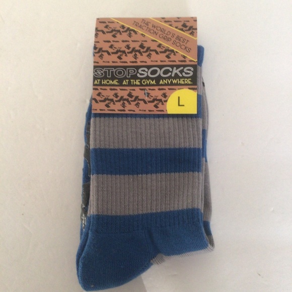 STOP SOCKS TRACTION GRIP SOCKS NWT LARGE - Picture 5 of 10